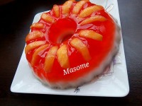 ژله هلو