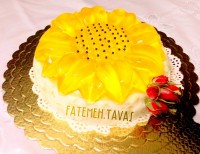 پودینگ موز و بستنی