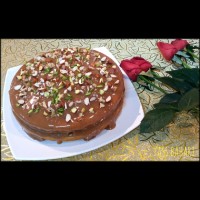 کیک با سس دلسه دلچه