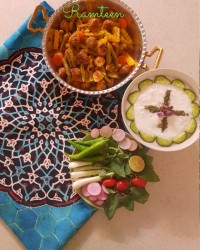 خوراک لوبیا سبز