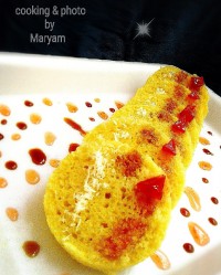 کیک درقوطی کنسرو لوبیا