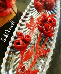 لواشک الو قرمز و رب انار