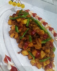 واویشکای گوشت چرخ کرده