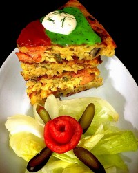 ی غول خوشمزه. کوکو ماکارونی.