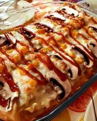 لازانیا با گوشت....نرگس پز....????