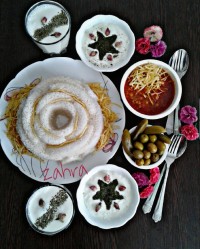 قیمه باگوشت چرخ کرده