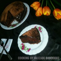 کیک غذای شیطان ولیزاده
