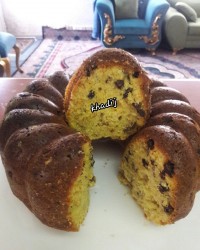 کیک کشمشی گردویی