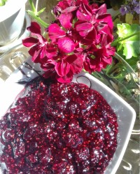 مربای تمشک جنگلی