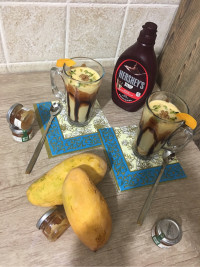 میلک شیک انبه