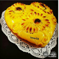 نان مغزدار ....قبل وبعد پخت