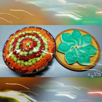 سالاد و ژله