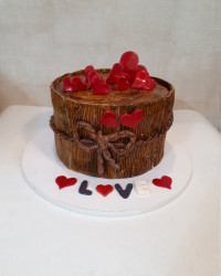 کیکی دیگر به مناسبت روز عشق