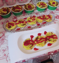 پیتزای لقمه ای باخمیرسیب زمینی