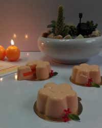 کرم چیز پرتقالی مغزدار