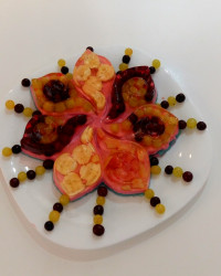 ژله بستنی میوه ای