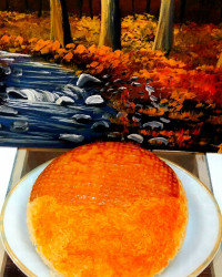 تهدیگ زعفرانی. عکس ازآرشیو