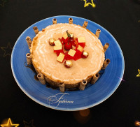 زبرا چیز کیک