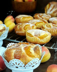 کیک تک پرسی زردآلو