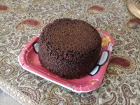 یک کیک ساده براعصرانه ممنون از نگاهتون