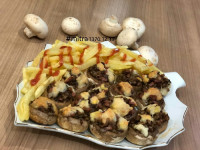 قارچ شکم پر پنیری