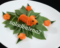 سبزی آرایی با هویج