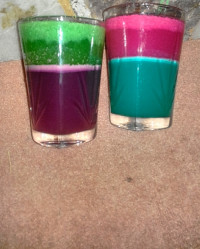 ژله دورنگ تولد عشقم