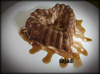 بستنی کاراملی قالبی