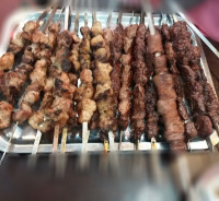 کباب فیله و شیرین گوشت در کناره خانواده