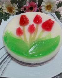 ژله گل لاله