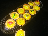 نان تارت خونگی (میوه و غذا)