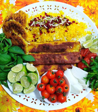 کوبیده مرغ تابه ایی