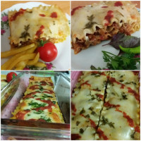 سلام دوستای پاپیونی عزیزم اینم از لازانیای گوشت وقارچ جاتون خالی واقعا عالی شده بود..???