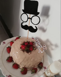 کیک ساده وانیلی