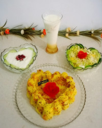 هویج پلو با گوشت