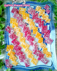 باسلوق ژله ای بدون پودر ژلاتین