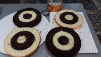 مدل کیک شطرنجی
