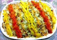 عدس پلوی مخلوط