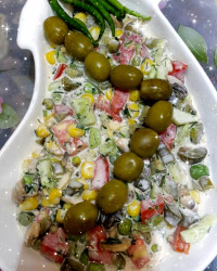 سالاد ذرت (ذرت سالسا)