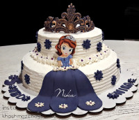 کیک تولدپنج سالگی دخترم نیکا