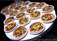 پیتزاگوشت وسبزیجات برای تولددخترم