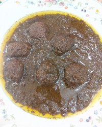 خورشت فسنجان باکوفته قلقلی