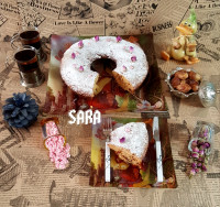 کیک خرمایی (خرما خشک)