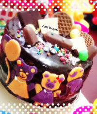 اینم از کیک دخمل گلم