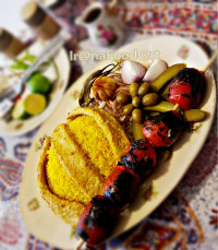 کوبیده مرغ تابه ای