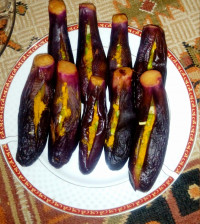 ترشی بادمجان شکم پر