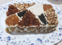 کیک عریان کشک و بادمجون
