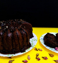 کیک پودینگ شکلاتی با طعم وبافتی عالی