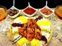 چلو مرغ مجلسی