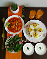 واویشکا مرغ زرشک پلوقالبی